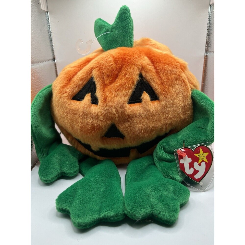 TY Beanie Buddy Pumkin Pumpkin Halloween Plush w/ tag